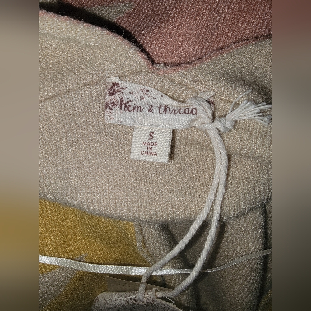 Hem & Thread Stars In Flight Cardigan 🩷💛🩵 - Picture 1 of 7
